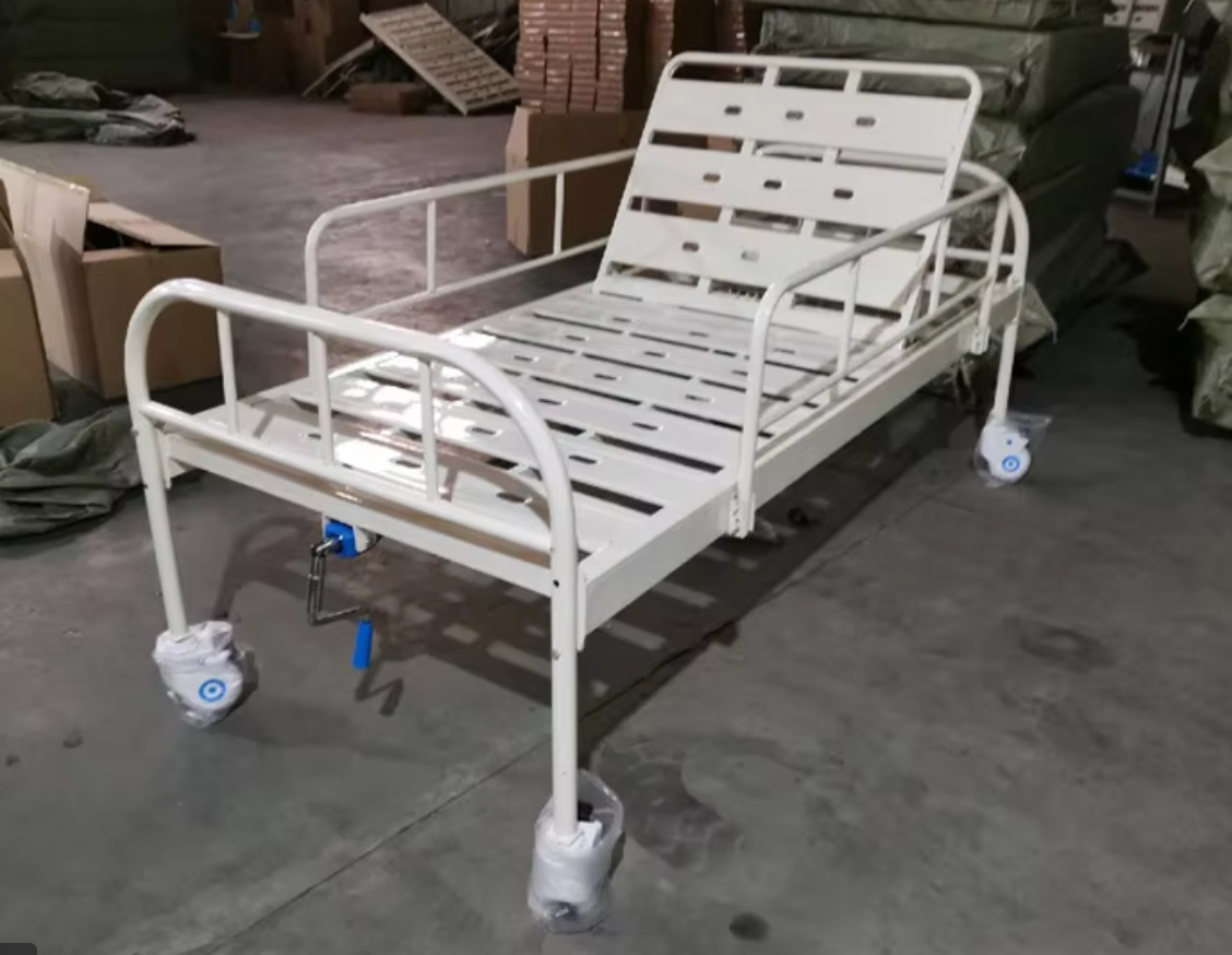手动单功能病床手动单摇床起背护理床