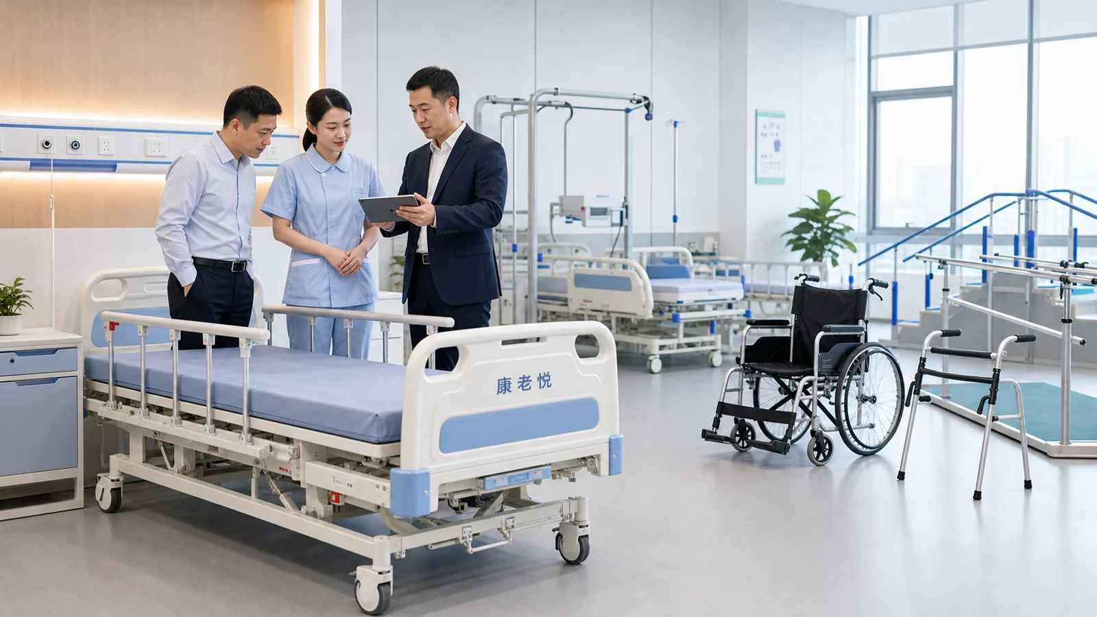 程恩医疗康老悦护理床养老院整体解决方案